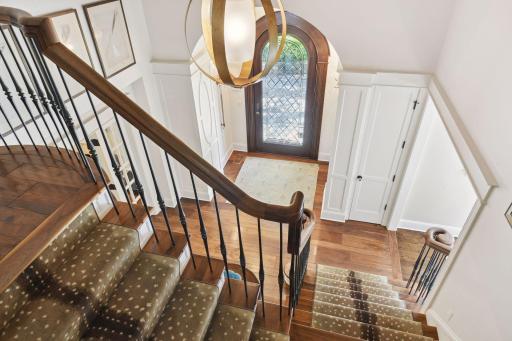 Upper Level Stairwell - Luxury Stair Runner