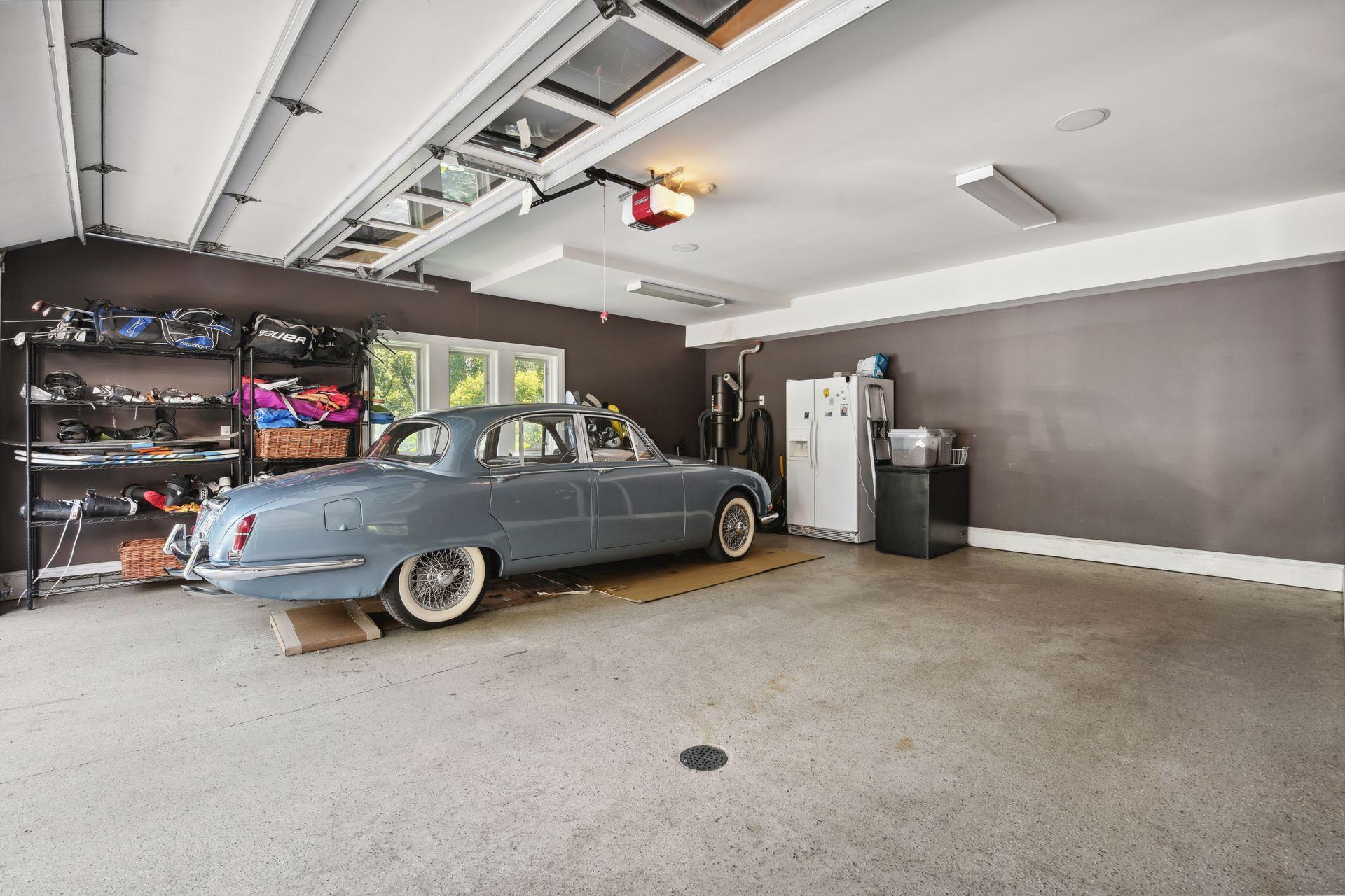 Epoxy Floor Heated Garage