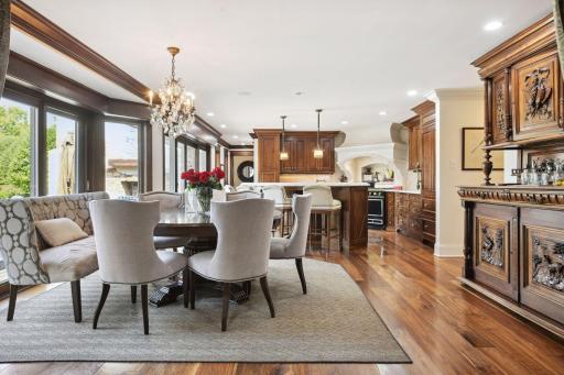 Informal Dining Area and Kitchen