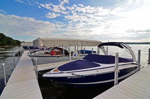 Large Boat Slips on Main Lake
