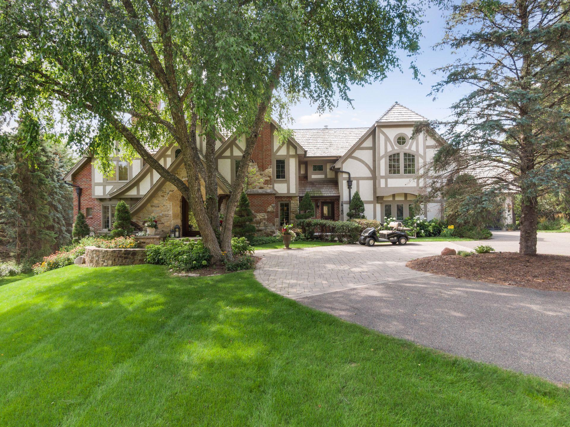 Set Back from Main Road - Long Circular Driveway