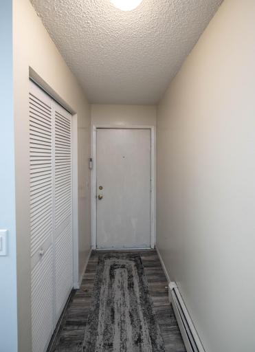 Welcome Home! Spacious entry with large coat closet and LVP flooring.