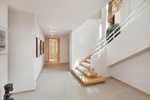 There are three additional bedrooms in the lower level including two full suites.