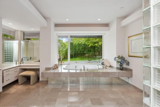 The âspa likeâ full bath is a true delight.