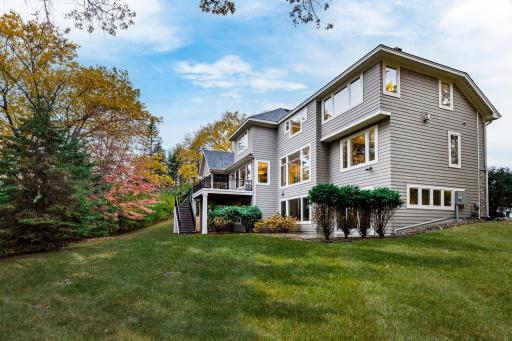Beautiful, lush backyard offers complete privacy!