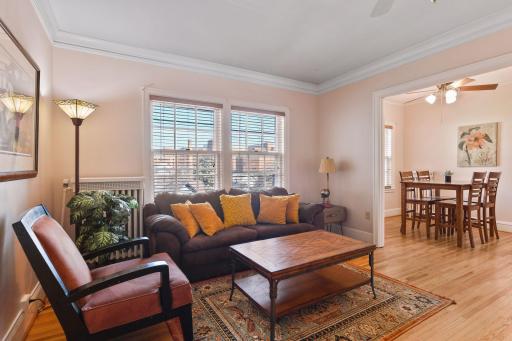 This unit is a large studio which rarely comes to market before being sold within the building.