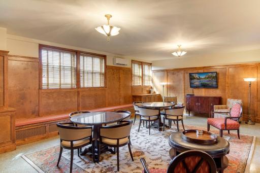 The party room is free to reserve for any resident