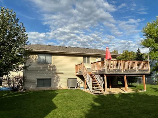 Photo for 4936 Campanaro Lane, White Bear Lake, MN 55110 - Listing #6267015 Deck is easily accessible from the steps. This is nice for your kids to get back to the play set or your or allows your pets to get in and out.