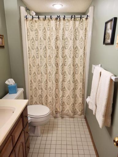 Lower level bath is conveniently located off the two lower level bedrooms and family room!