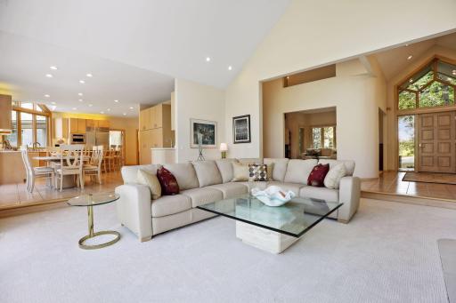 Open and flowing floor plan is perfect for hosting gatherings large or small