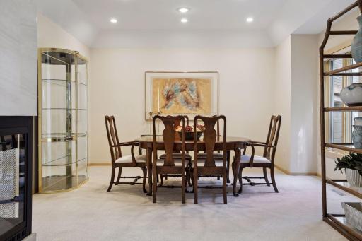 Lavish feasts or quiet family gatherings, this dining will host any size large or small