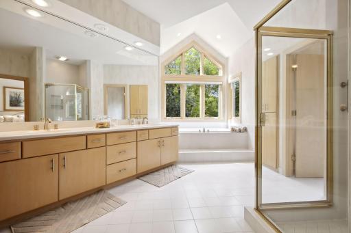 Embrace the luxury you deserve in the sumptuous owners bath