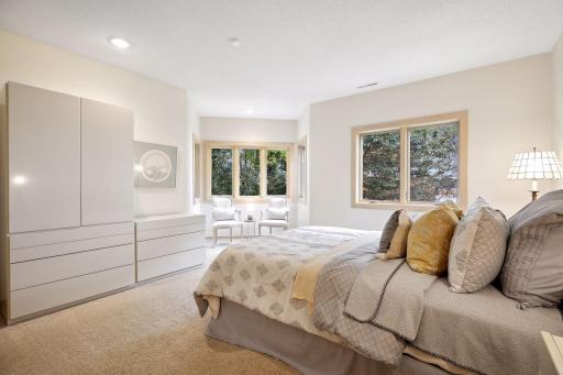 3rd bedroom with walk-in closet and private access to full bath