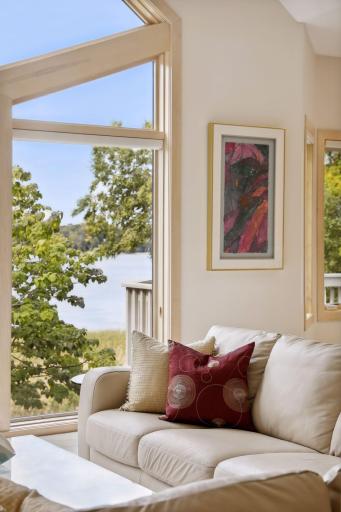 Stunning windows allow you to feel like you can touch the outdoors