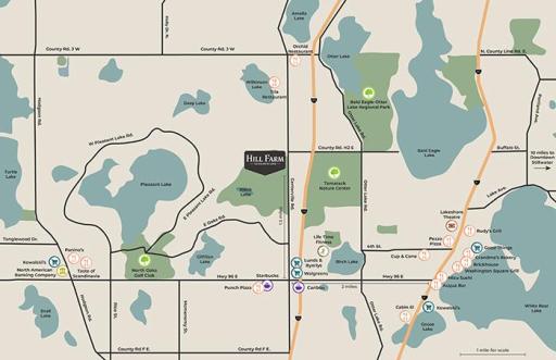Enjoy a Convenient Location at Hill Farm Condominiums
