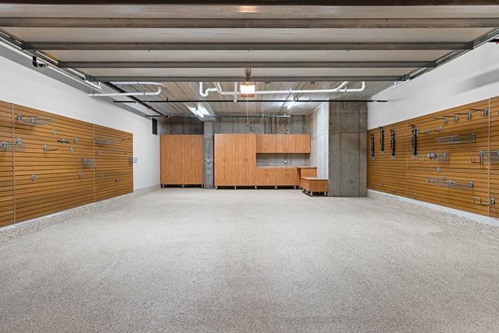 We have limited 2-3 car private garages in our underground parking available!