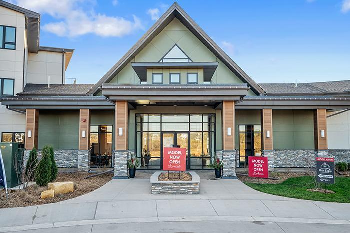 Our Lobby at Hill Farm Condominiums