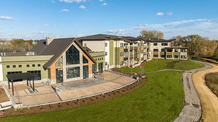 Aerial Shots of Hill Farm Condominiums - October 2023