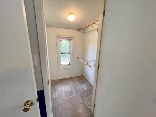 Bedroom 3 walk in closet