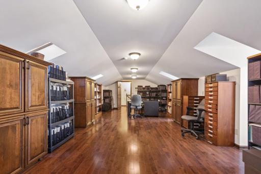 Upper Level Bonus Room Ideal for Hobbies, Crafts or Living Area if Second Floor is Used as a Master Suite. Over 1,000 Square Feet of Storage (Not Included in Finished Square Footage)!