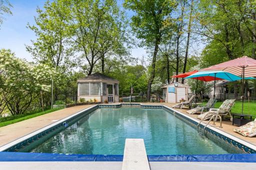 Heated In-Ground Pool and Gazebo for a Casual Swim on Warm Summer Days