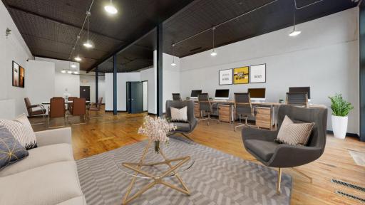 Interior - (virtual staging) 1908 University Ave W