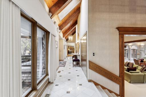 Enjoy a Stately Entry with High Ceilings and 2 Large Front Closets