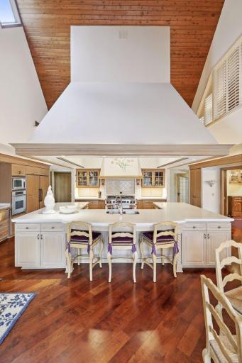 Hardwood Flooring throughout Kitchen and back Hallway leading to In-Law Suite