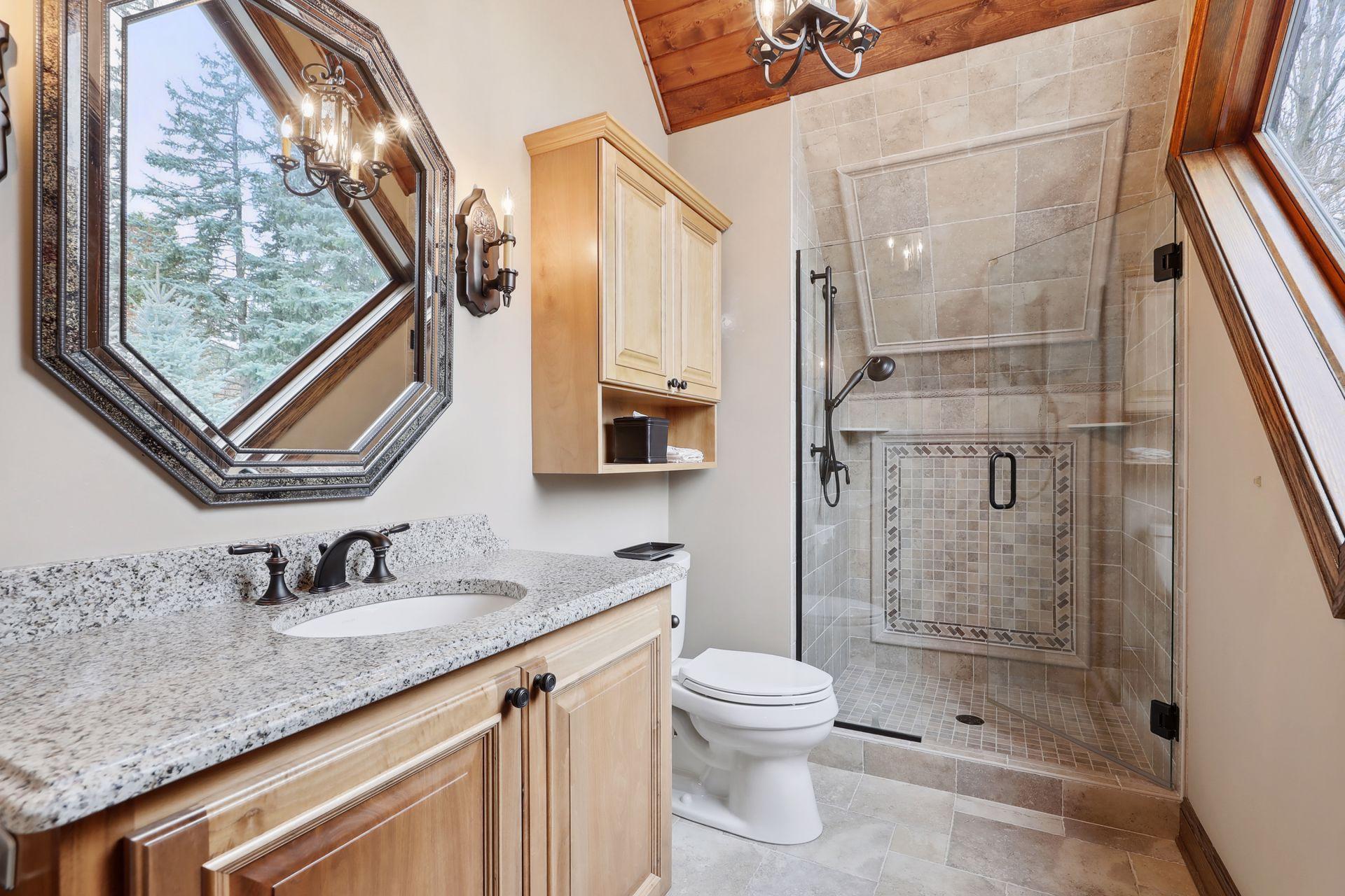 3/4 Bathroom in Suite