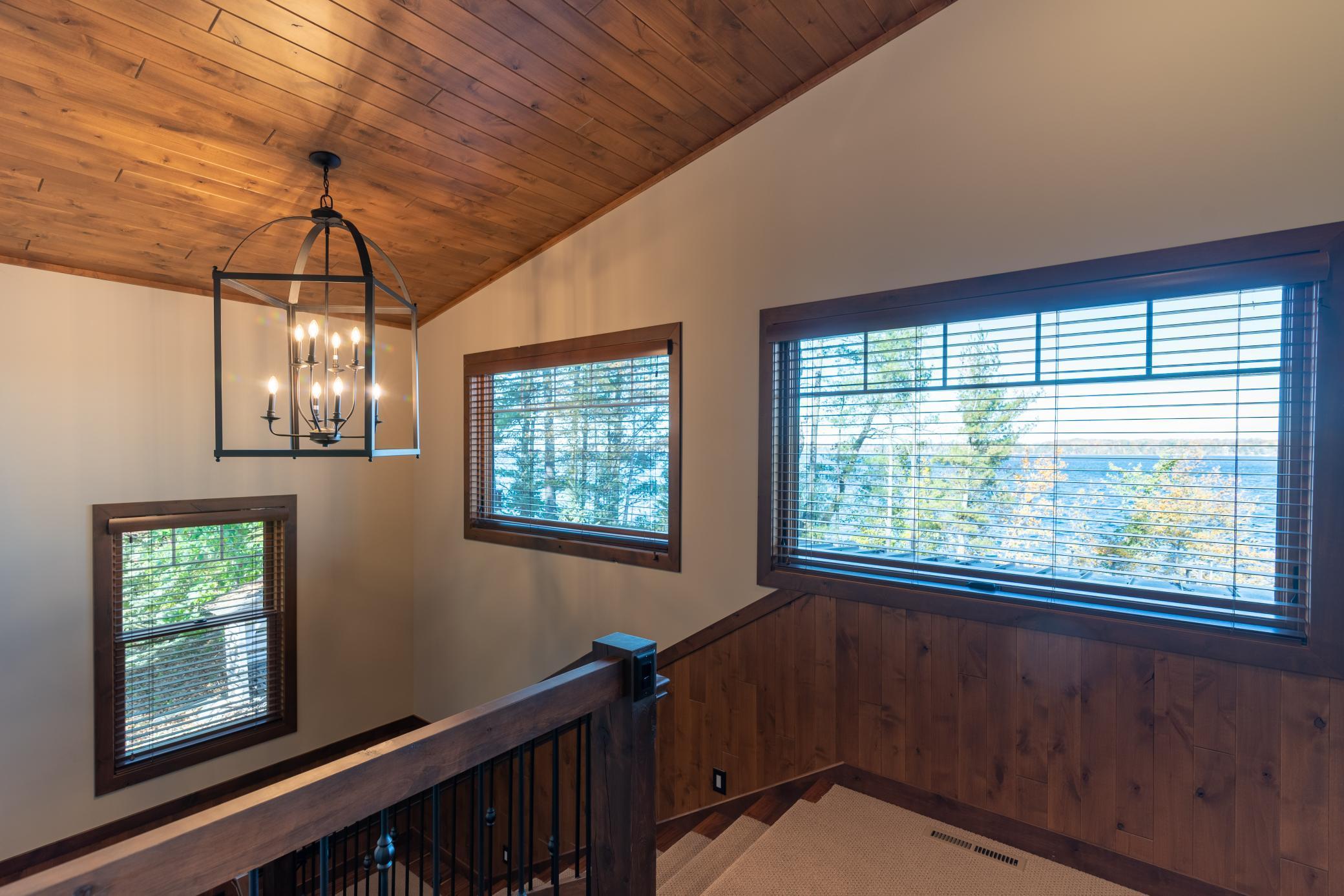 Extra wide staircase