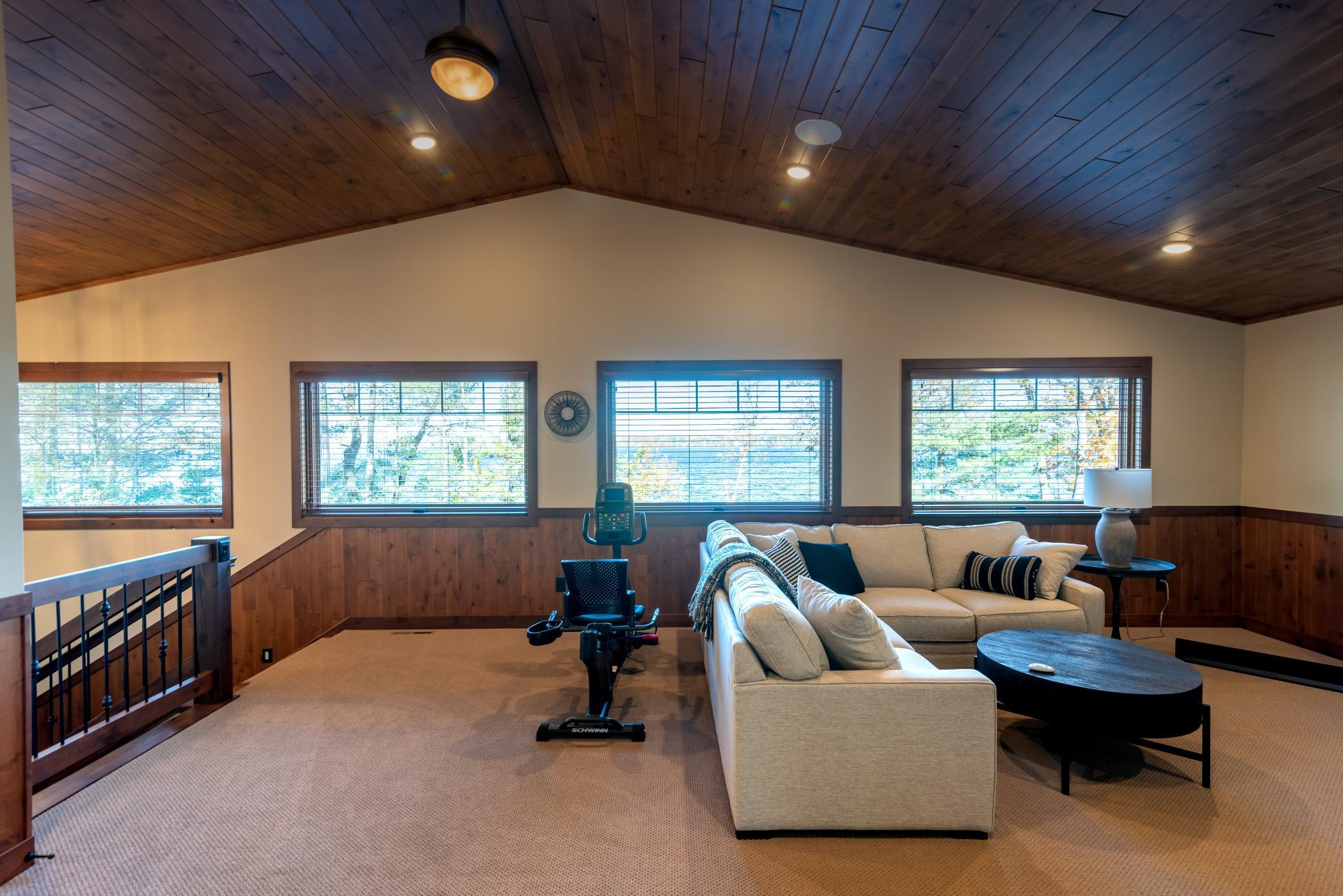 Upper level family room