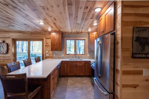 Full kitchen in guest house