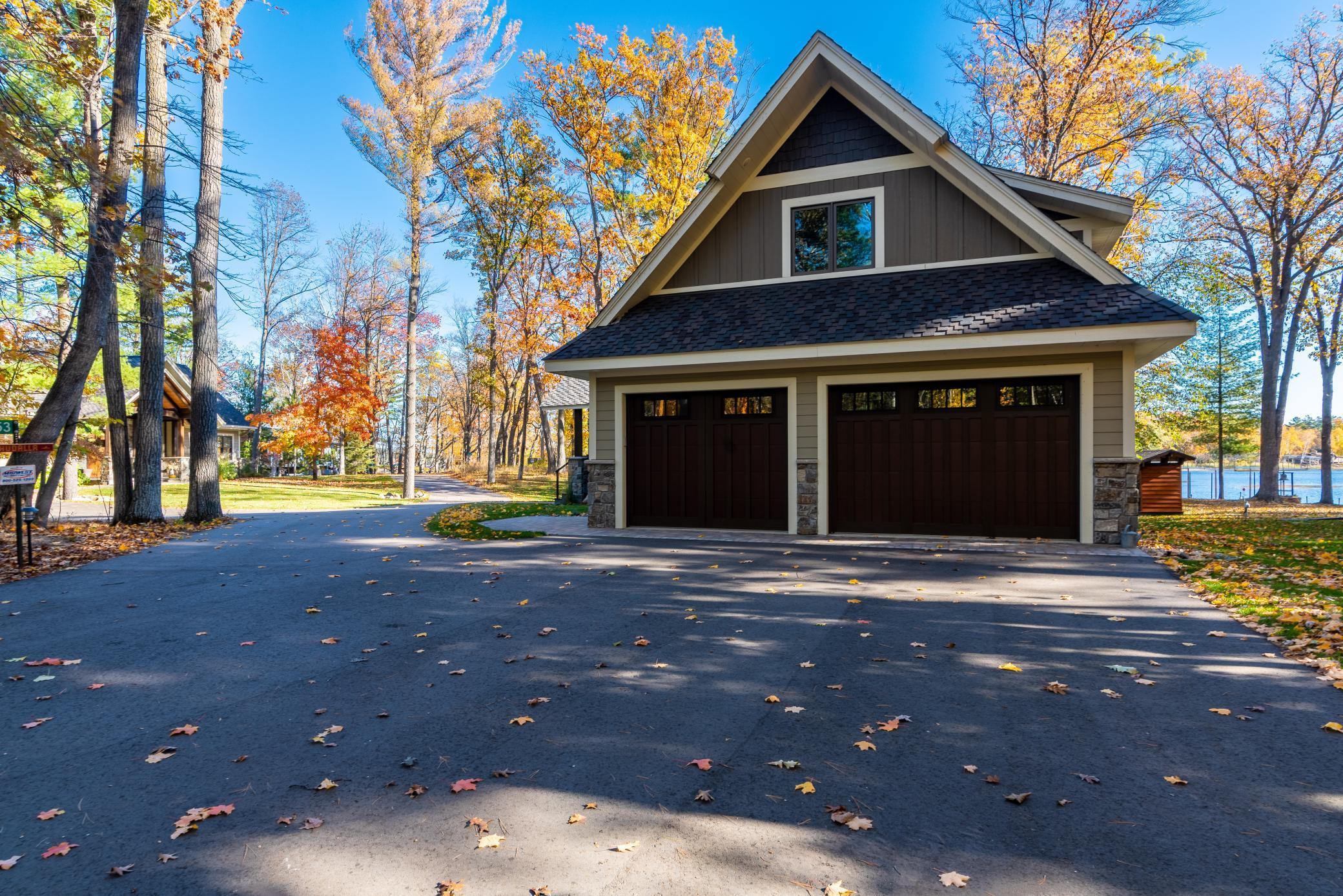 Guest house attached garage
