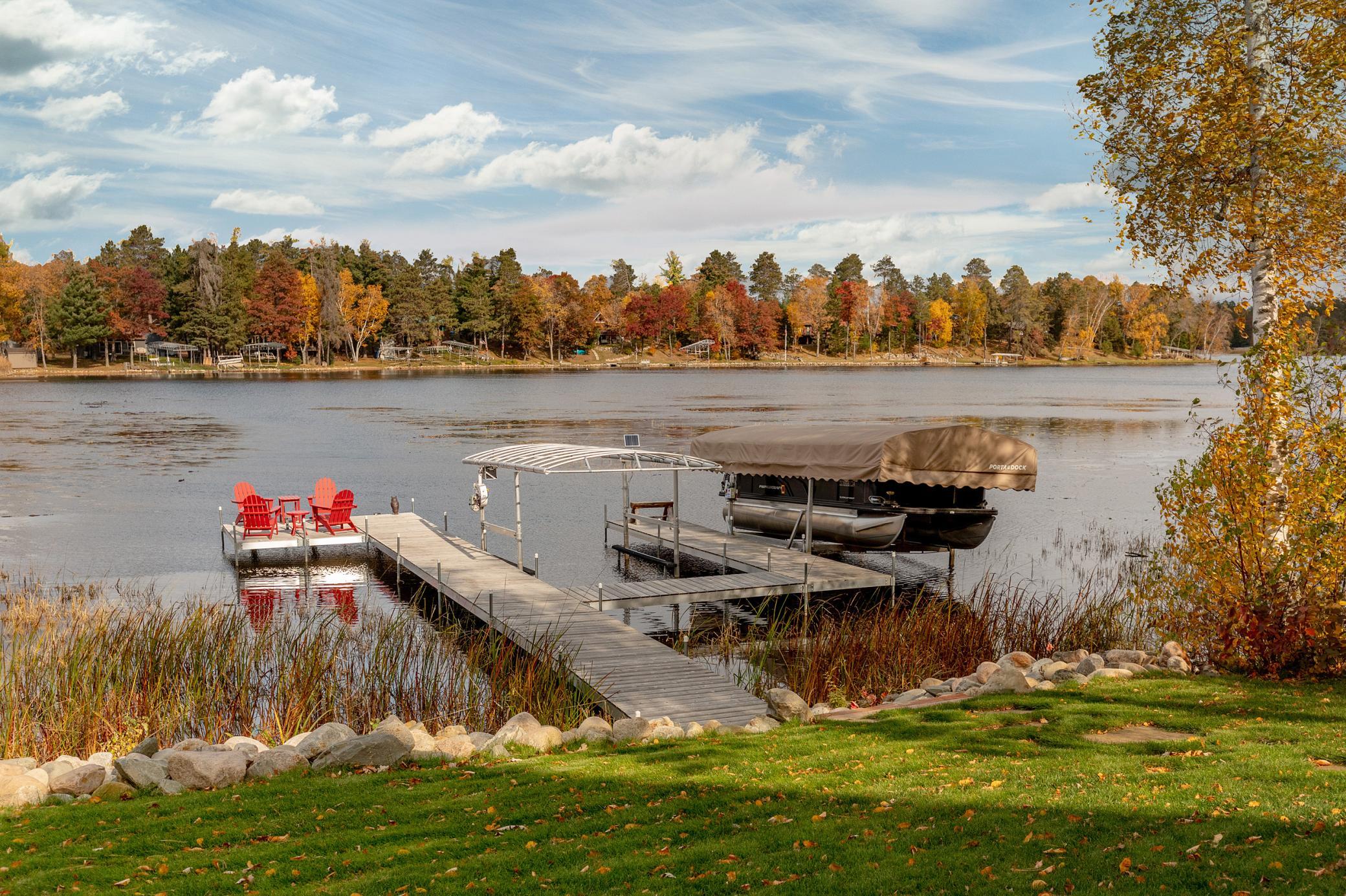 Protected area so dock does not need removal