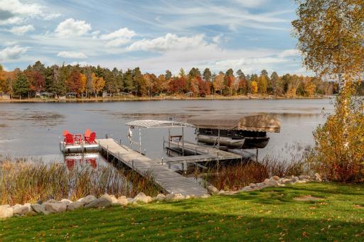 Protected area so dock does not need removal
