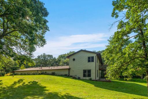 Back of home. Very energy efficient