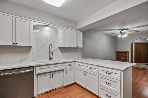 New white cabinets