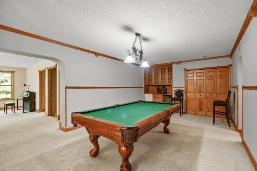 Billiard room