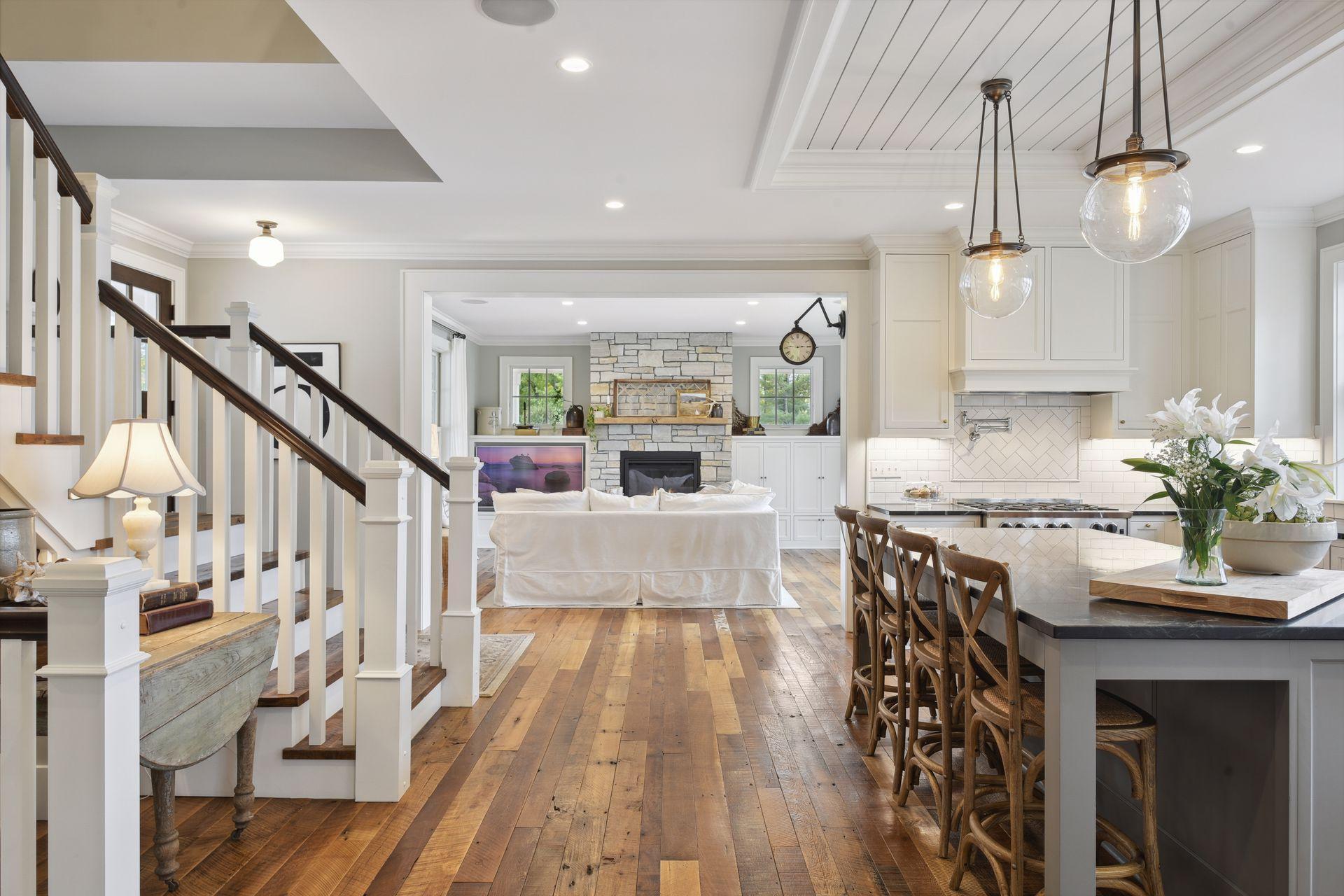 Ope staircase adds to charm