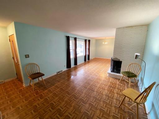 Nice space in Living room and dining area.