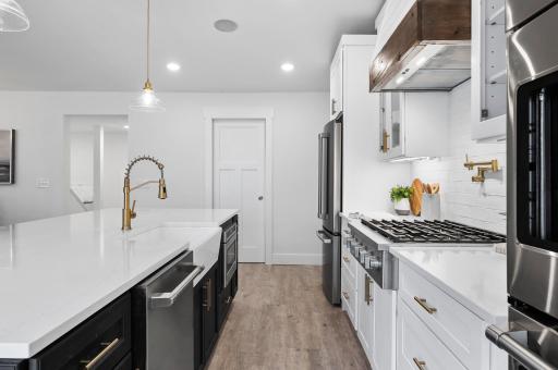 Top of the line appliances and finishing touches throughout