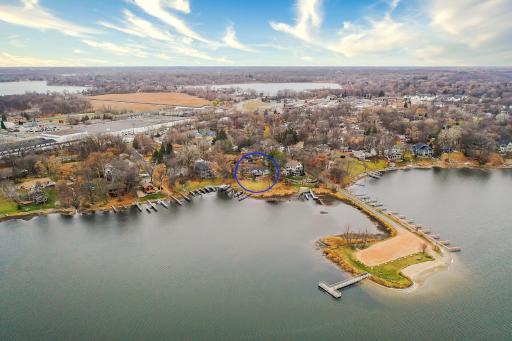 wonderful lake community. Fishing pier, swimmable beach just steps away.
