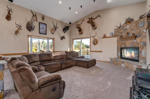 wonderful spacious addition with gas fireplace