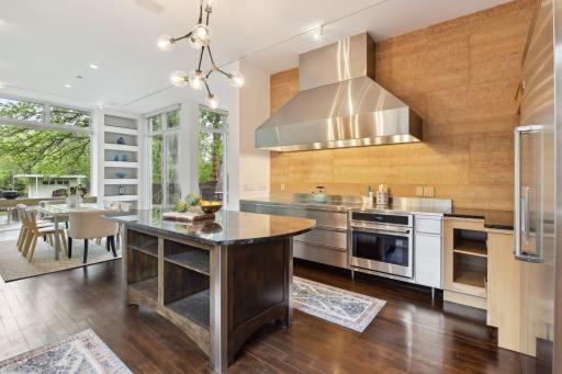 Amazing kitchen to work in or to gather with the cook(s).