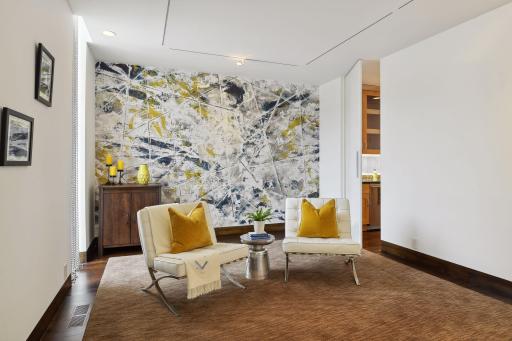 Currently the music room, this is just beyond the pantry and could be used for formal dining or a main level Family Room.