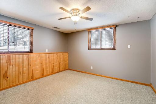 3rd Bedroom in the basement is large with great windows and light!