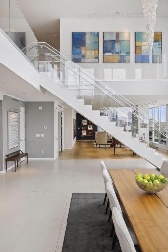 Not pictured is a powder room discreetly located off of a hallway with a guest coat closet near the entry foyer and formal living room.