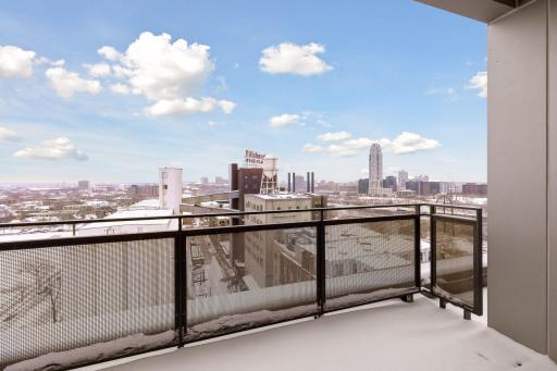 Terrace adjacent to main level bedroom suite with East-facing views.