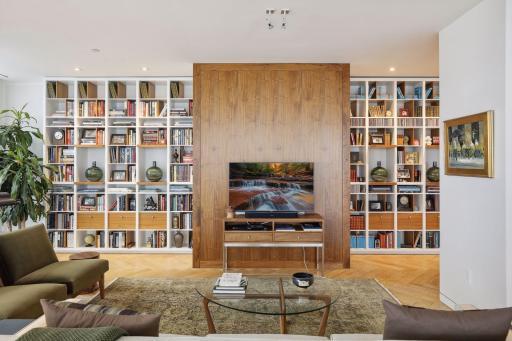 The views from the upper level living and bedroom areas are equally stunning.