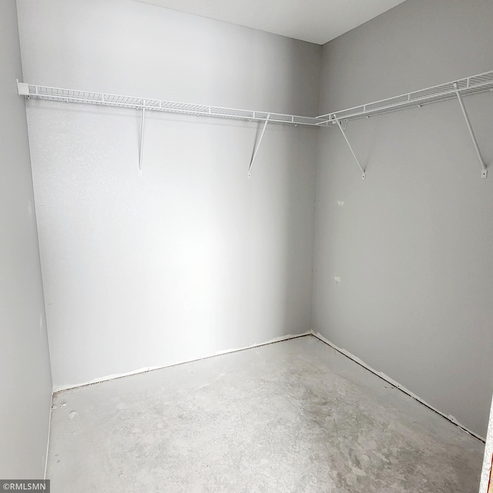 Master walk in closet